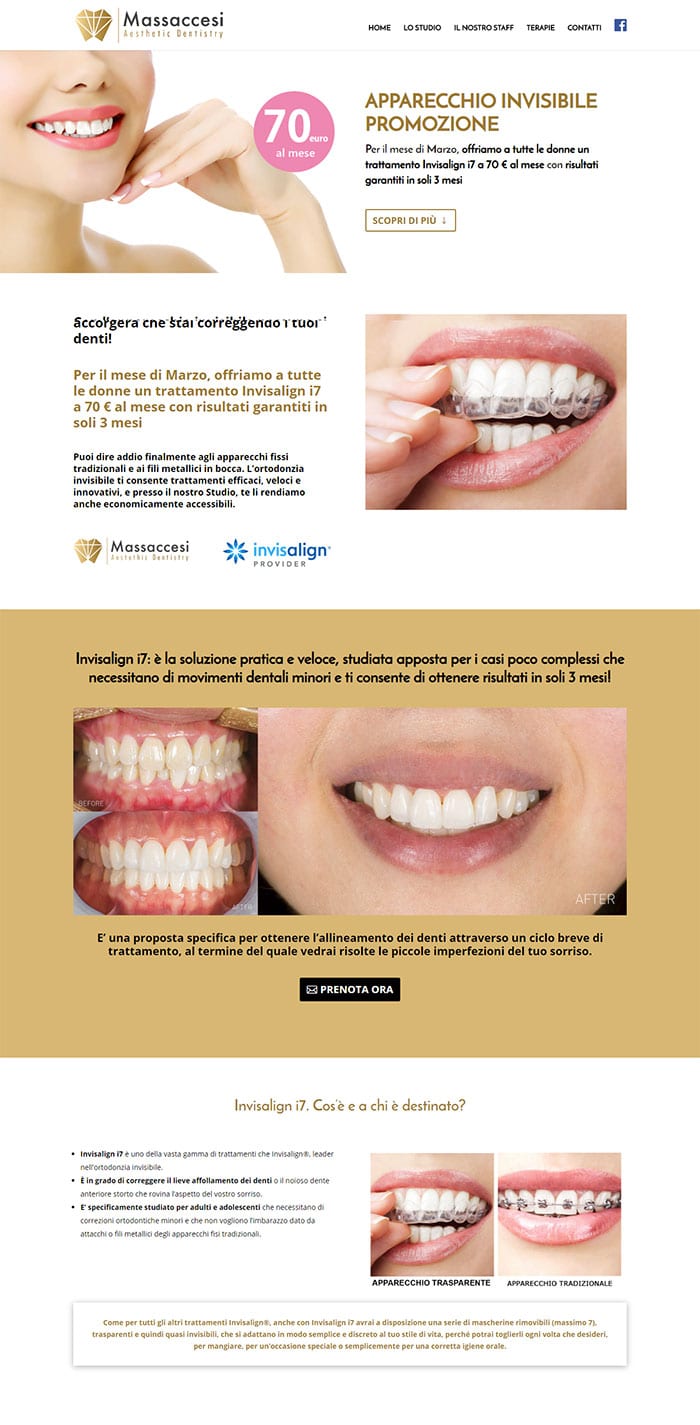 Pubblicità Studio Dentistico - Marketing Therapy