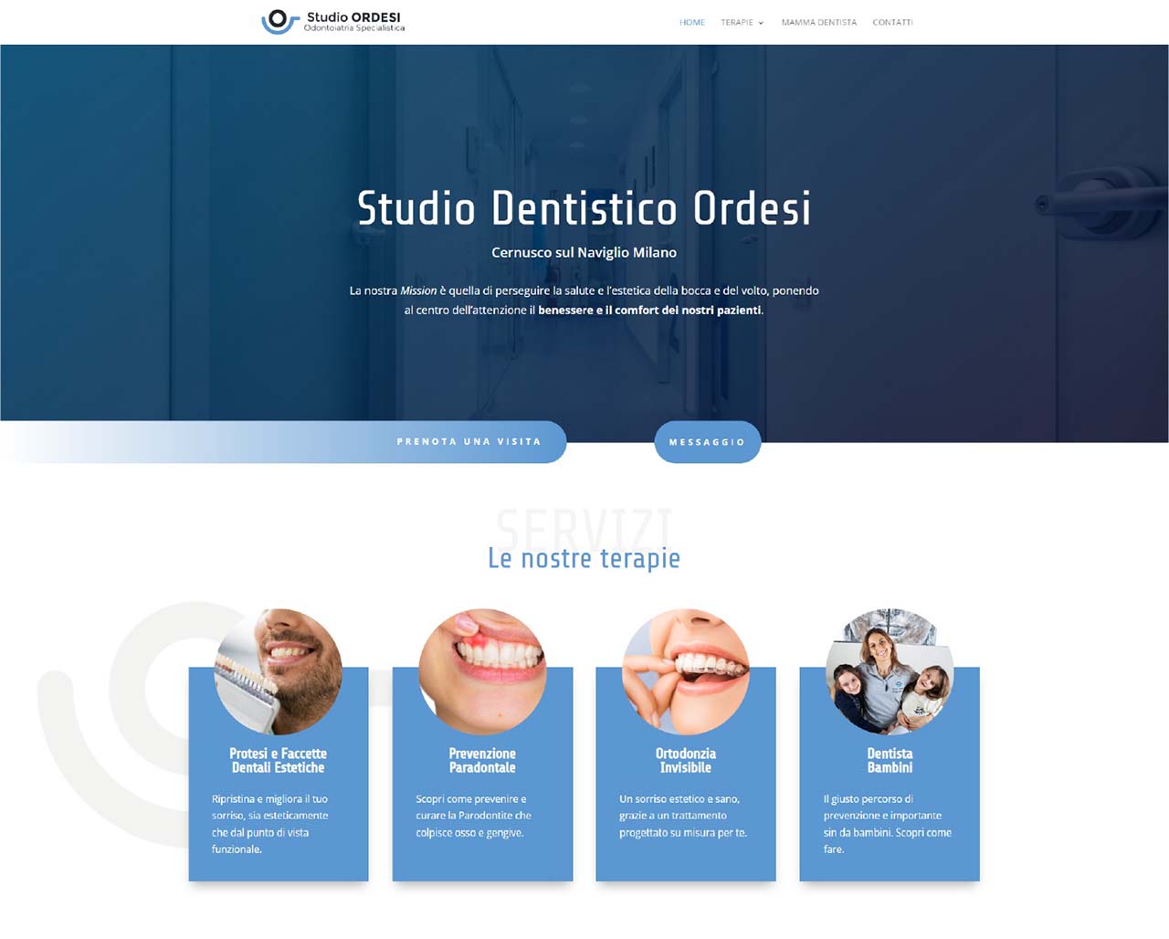 Studio dentistico Ordesi - Case History - Marketing Therapy